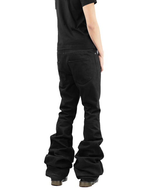 ALL CAPO STACKED LONG FLARE PANTS