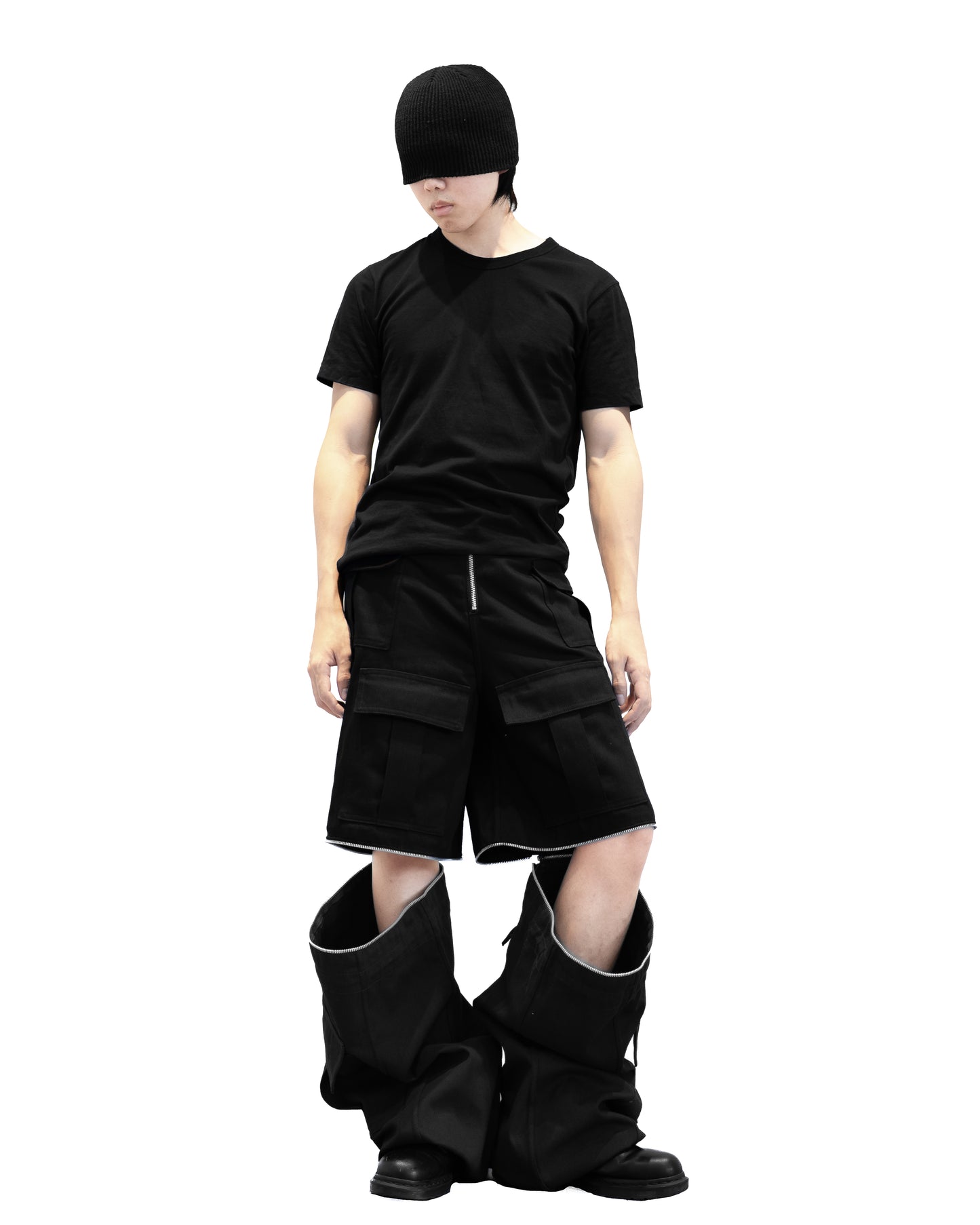 ALL CAPO STRAIGHT STRETCH SKINNY COATING PANTS