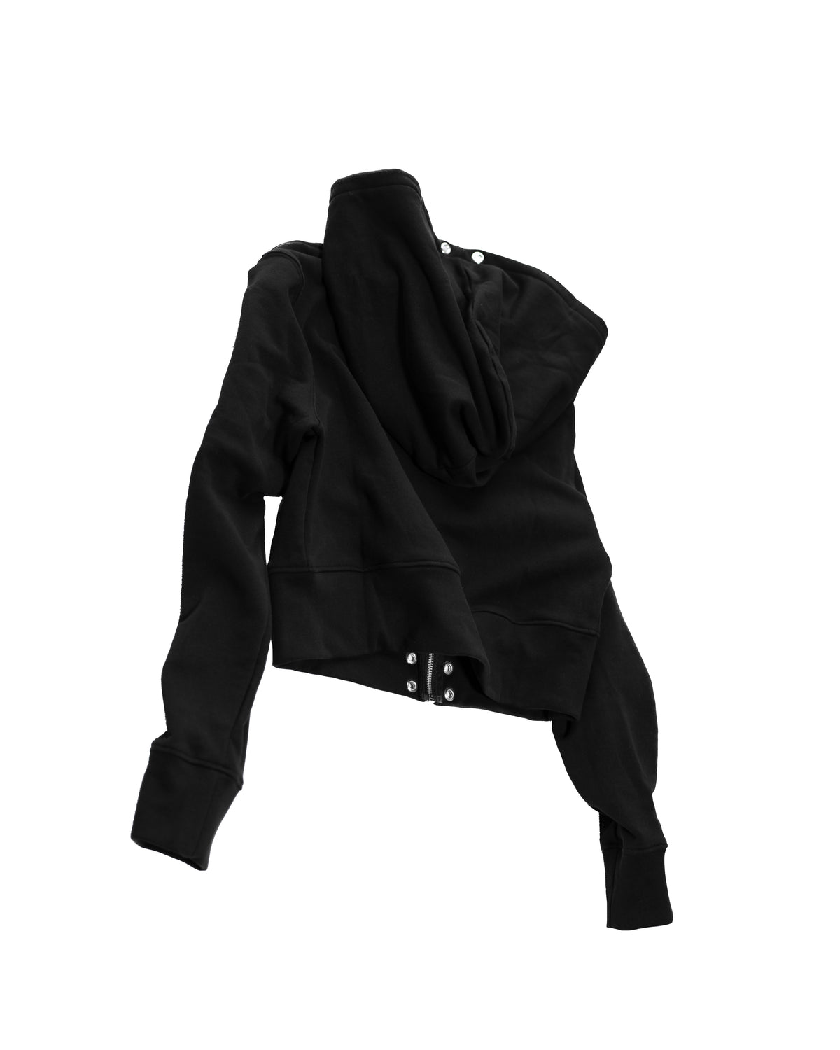 SET SIDE LACE FLARE PANTS & CROPPED BIG HOODIE FIT
