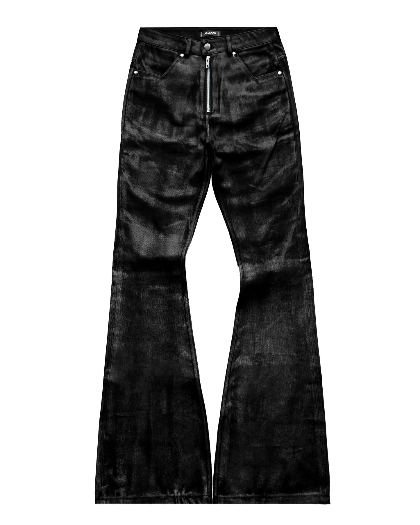 ALL CAPO COATING FLARE PANTS