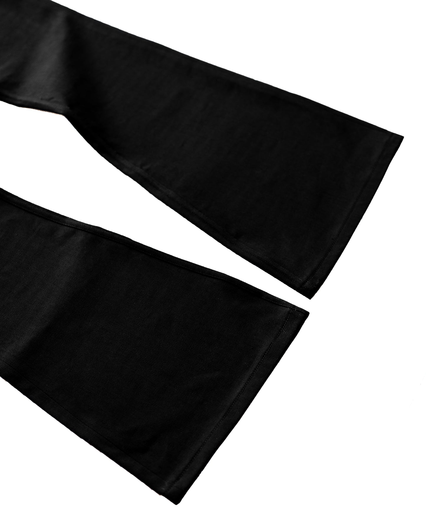 SET FLARE PANTS & FUR CROPPED BIG HOODIE FIT