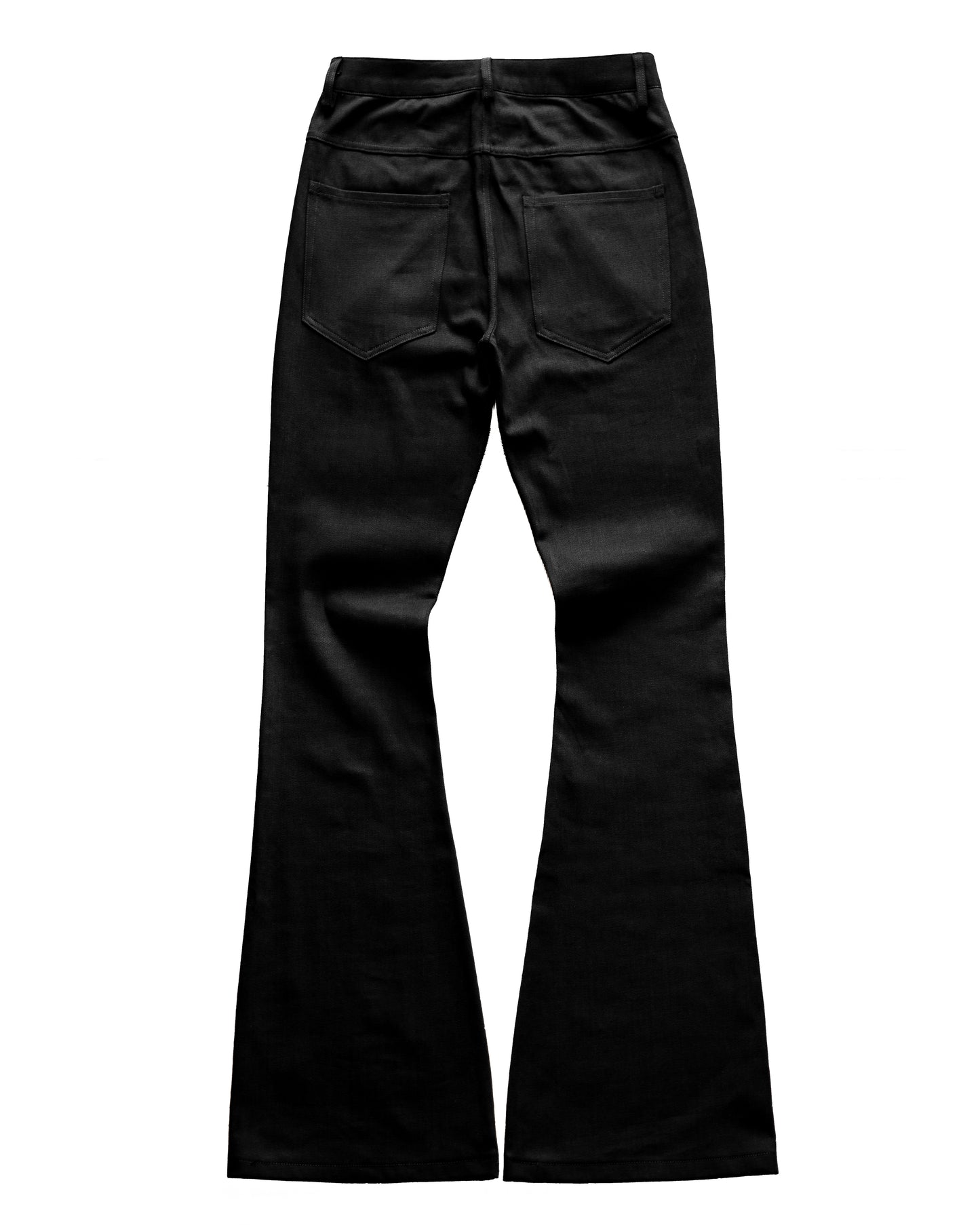 SET FLARE PANTS & FUR CROPPED BIG HOODIE FIT