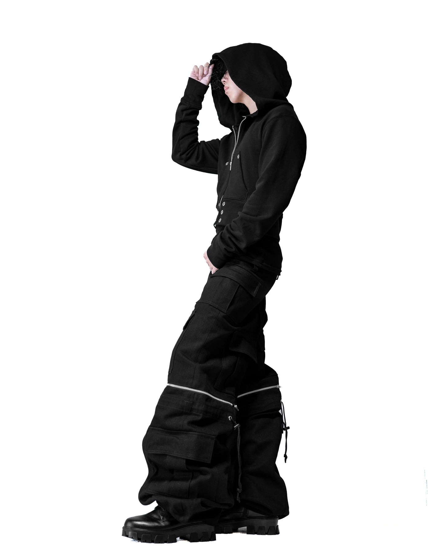 ALL CAPO STRAIGHT STRETCH SKINNY COATING PANTS 