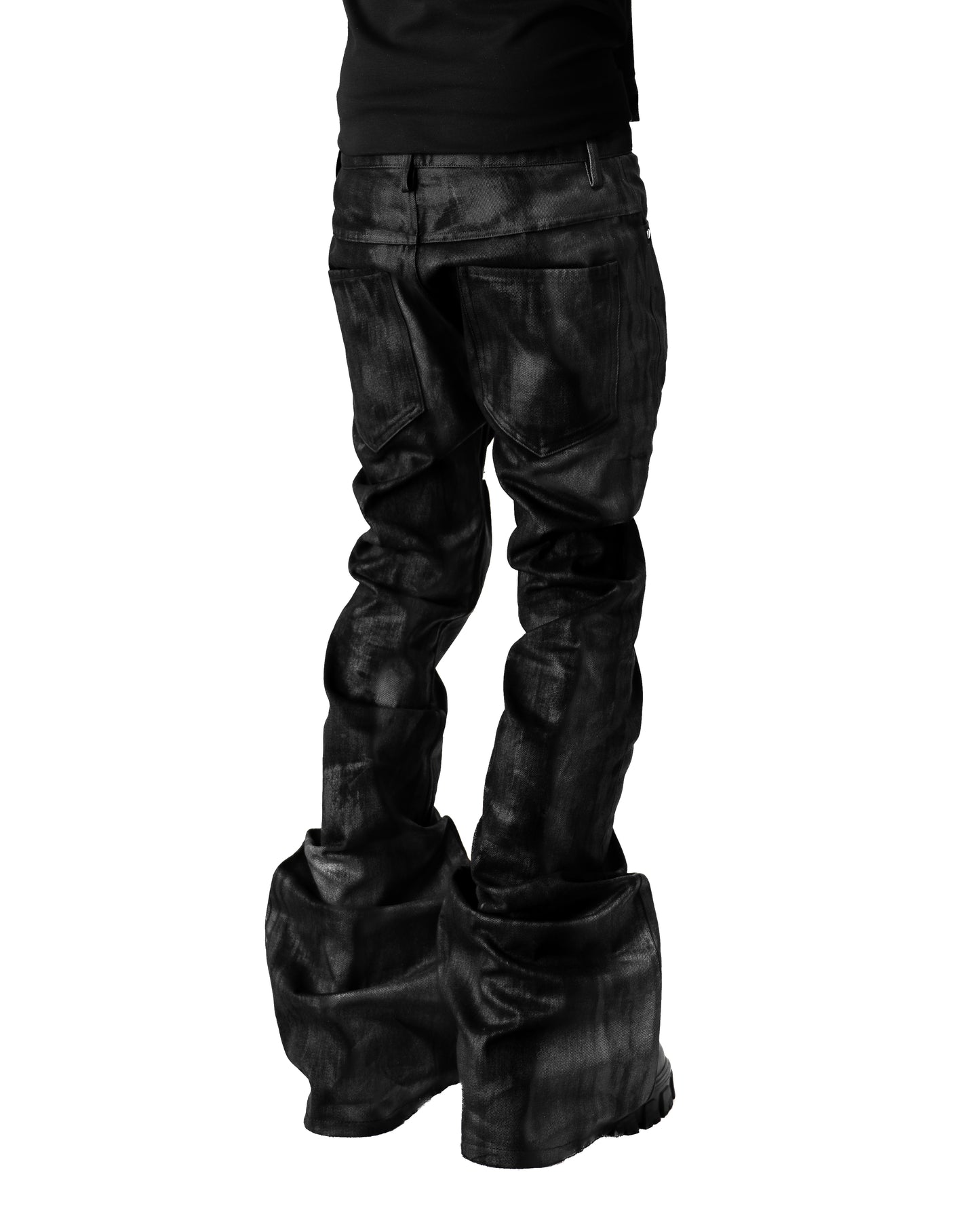 ALL CAPO COATING FLARE PANTS