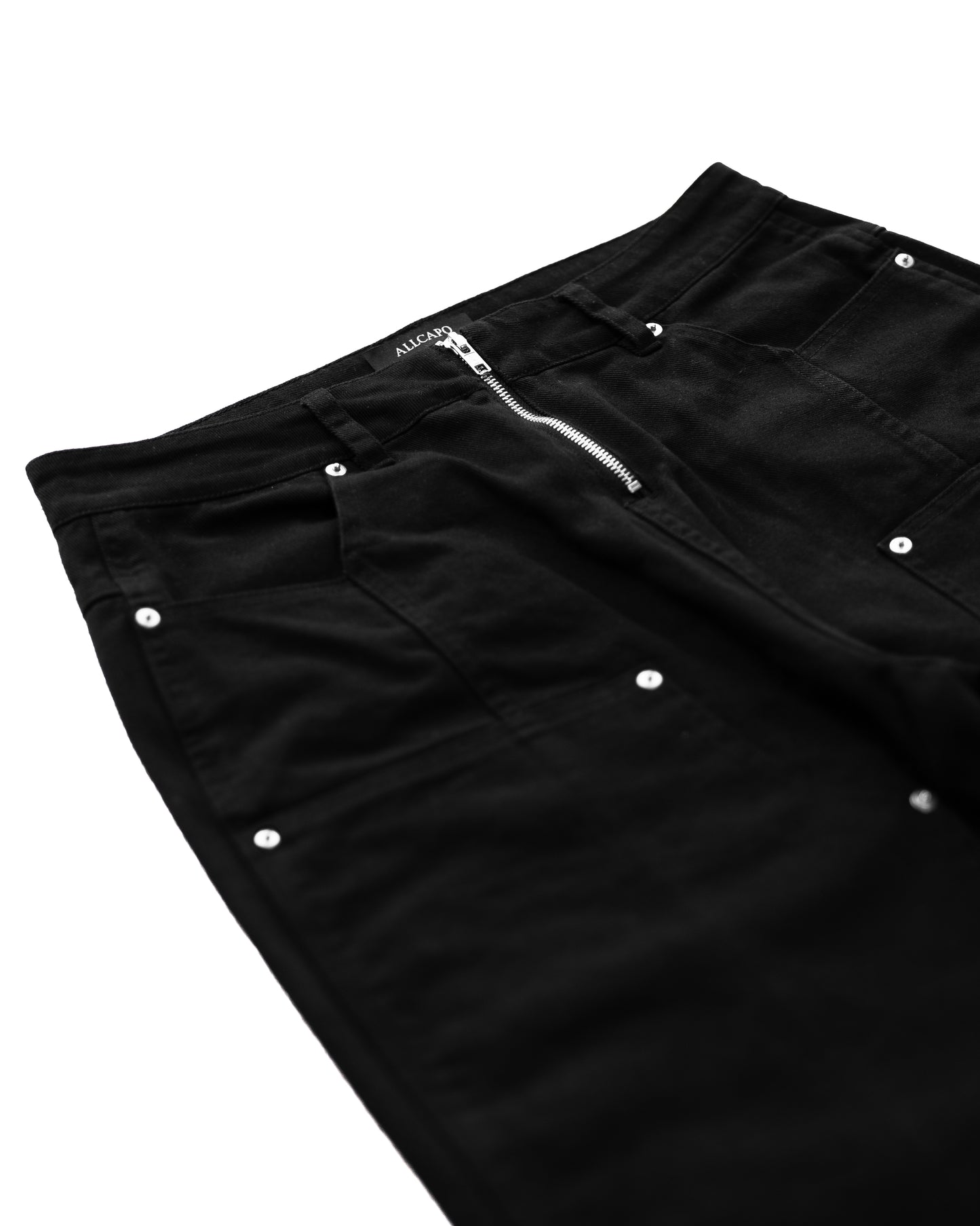 - PRE ORDER - DOUBLE KNEE VOLUME BOTTOM WIDE PANTS