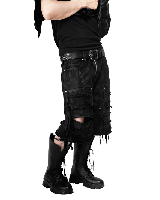ALL CAPO STRAIGHT STRETCH SKINNY COATING PANTS 