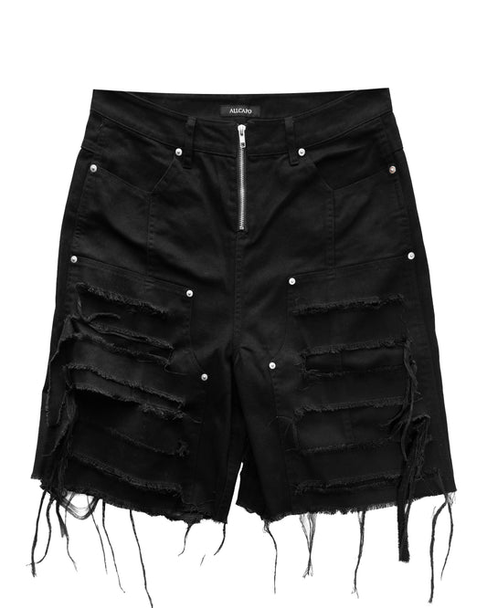 DAMAGE  DOUBLE KNEE SHORTS