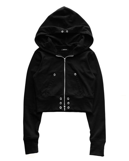 ALLCAPO CROPPED BIG HOODIE FIT